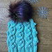 The Calla Beanie pattern 