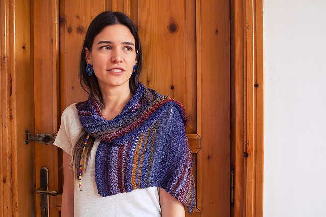 swirl shawl yarn pattern