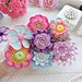 Set of flowers pattern 