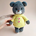 Teddy bear pattern 