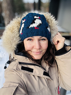  Nepal wool, garnstudio :penguin:
Col. the ocean depths (8905):blue_heart: