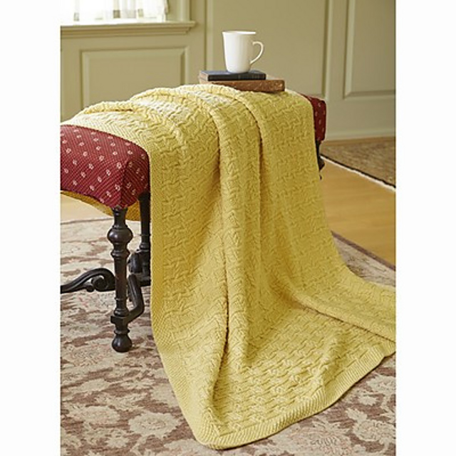 Ravelry Trellis Afghan pattern by Elizabeth Vindedahl