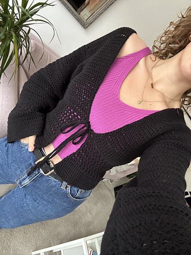 Front-tie Cardigan