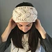 The EMMA Cabled Ear Warmer pattern 