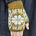 Gloria fingerless mittens pattern