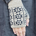 Idunn fingerless mittens pattern 