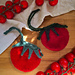 Tomato Pouch Bag Charm pattern