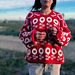 Petal Path Sweater pattern 