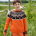 Saga Scottie Kids Sweater pattern 