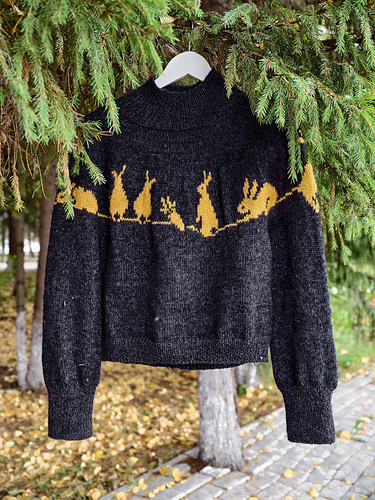 The Watchful Hares Sweater
