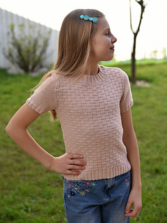 Ravelry: Garden Picnic Top Mini pattern by Tatsiana Matsiuk