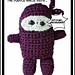 Purple Stitch Project Ninja (crochet) pattern 