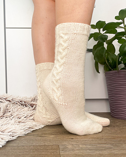 Socks knitting pattern