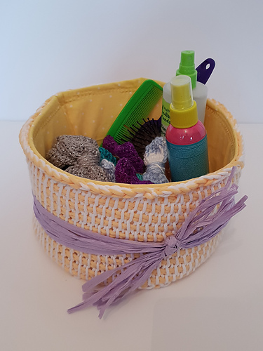 Spring Tunisian Basket photo 3