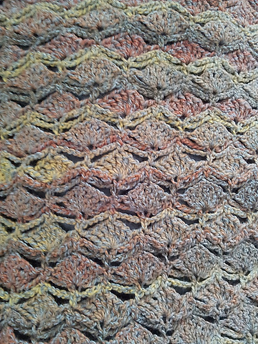 Lacy Openwork Wrap / Throw #70062 photo 4