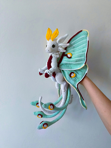 Luna Moth Dragon