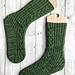 Tangles Socks pattern 