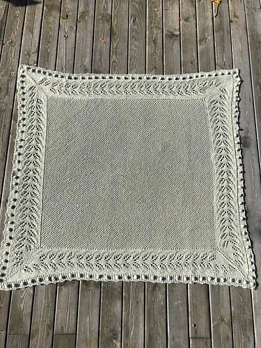 Kornaks babyteppe - Kjersti Mostuen