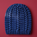 Ribbed cable beanie pattern 