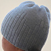 Simple Knit Purl Beanie pattern 