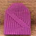 Ribbed Knit Beanie Hat pattern