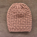 Basketweave Loose Fitting Beanie pattern