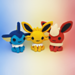 Vaporeon, Jolteon & Flareon pattern 
