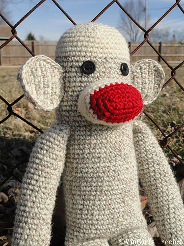 Basic Crochet Sock Monkey photo 3