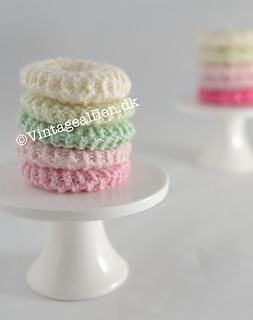 Knitted berets 
This pile is with alternating purl and twisted knit stitches 