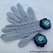 Vintage gloves: Alexandrine pattern 