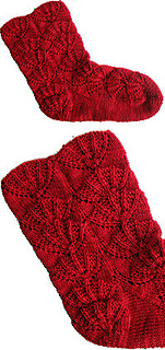 Ravelry: Ginkgo Socks pattern by Violet Green