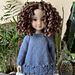 Dress Woodland Bells for Ruby Red Doll pattern 