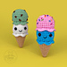Ice Cream Cone Cutie pattern 