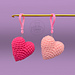 Heart Keychain pattern