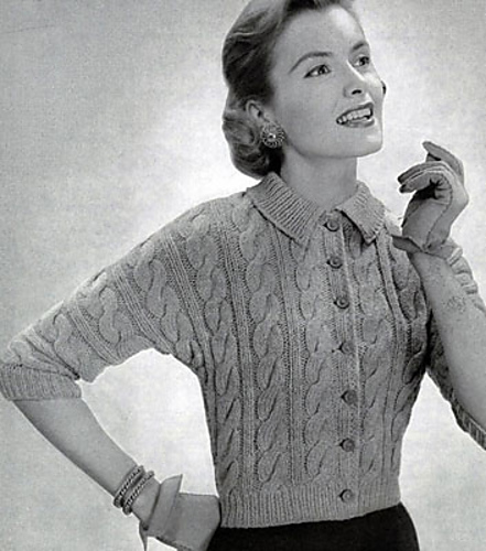 Cardigan Sweater No. 466