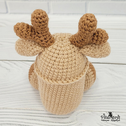 Amigurumi Penis reinfordyr - VALENTYNA PYLYPOVYCH