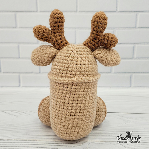 Amigurumi Penis reinfordyr - VALENTYNA PYLYPOVYCH