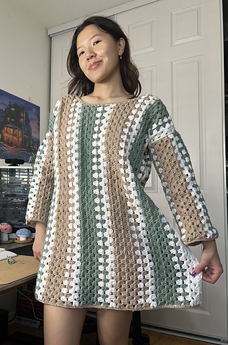 Taylor Swift Granny Square Dress photo 2