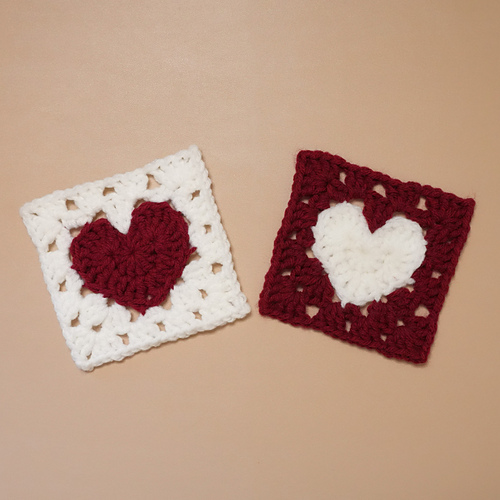 Heart Granny Square