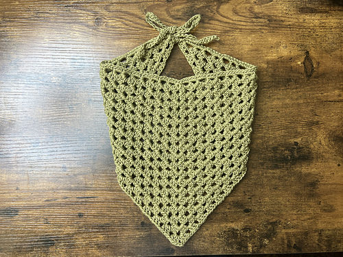 Granny Square Triangle Bandana/Headscarf photo 2