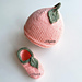 Sweet Peach set pattern 