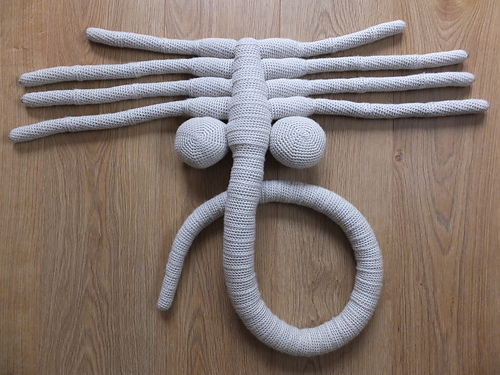 Alien facehugger - Vlinderrr