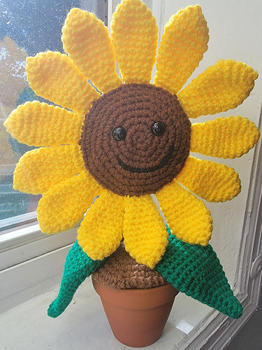 Ravelry: Sammy The Sunflower pattern by WildFox Wonders