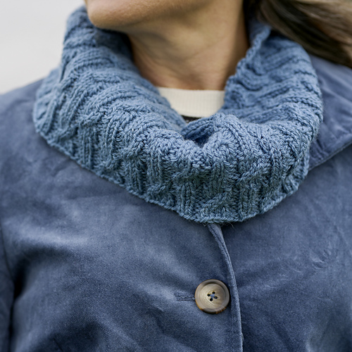 Laurie Cable Rib Cowl & Hat photo 3