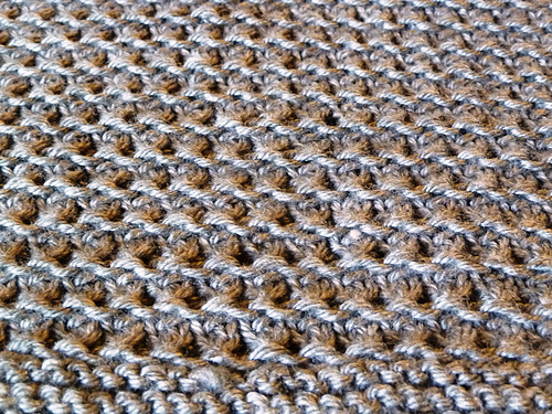 August 2013 Knit-A-Long 12" block: Granite Relief Stitch photo 2