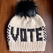 Vote Beanie pattern