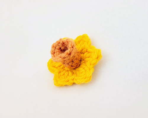 Daffodil Flower Applique