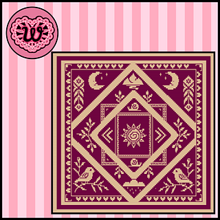 Sun and Song Mosaic Crochet Blanket Pattern