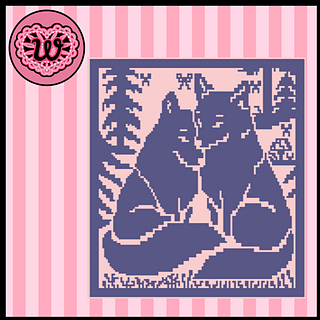 The Forest Foxes Overlay Mosaic Crochet and Tapestry Crochet Patterns