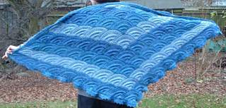 Ravelry: Clamshell Patchwork Shawl pattern by 21st Century Yarns